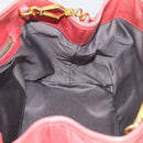 Miu Miu Hand Bag Vitellolux 2way Pink Gold Auth 211124V-20