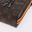 LOUIS VUITTON Monogram LV Friends Keepall Pouch Hand Bag M80130 LV Auth 211125M-11