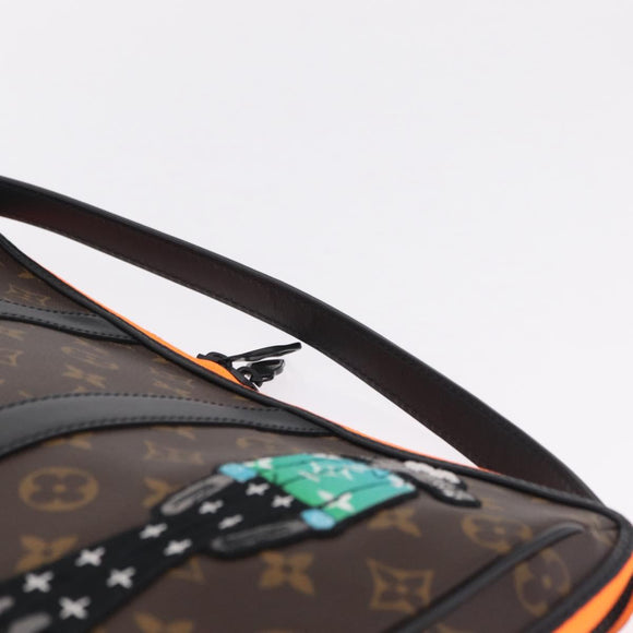LOUIS VUITTON Monogram LV Friends Keepall Pouch Hand Bag M80130 LV Auth 211125M