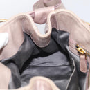 Miu Miu Hand Bag Vitellolux 2way Pink Gold Auth 211127V-22