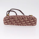 Christian Dior Trotter Canvas Shoulder Bag Red Gold Auth 211130A-10