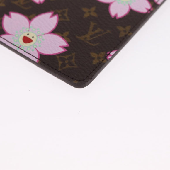 LOUIS VUITTON Monogram Cherry Blossom Etui Hand Mirror M92018 LV Auth 211142V