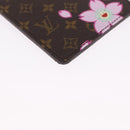 LOUIS VUITTON Monogram Cherry Blossom Etui Hand Mirror M92018 LV Auth 211142V-11