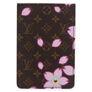 LOUIS VUITTON Monogram Cherry Blossom Etui Hand Mirror M92018 LV Auth 211142V-4