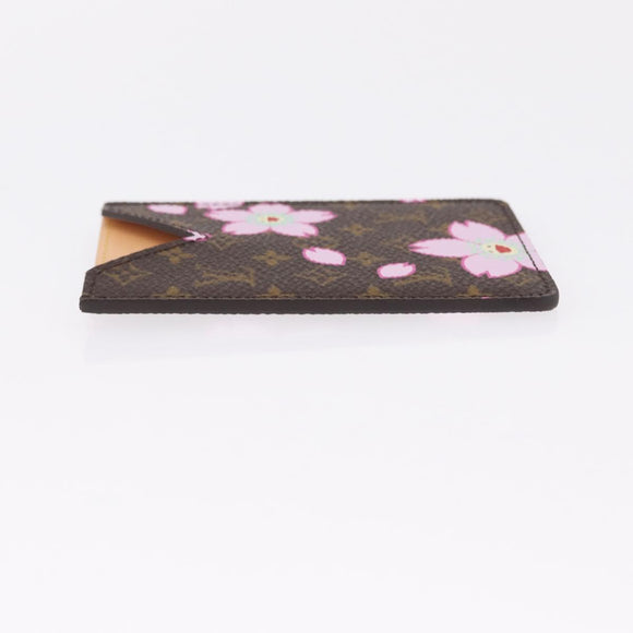 LOUIS VUITTON Monogram Cherry Blossom Etui Hand Mirror M92018 LV Auth 211142V