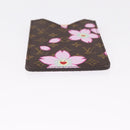 LOUIS VUITTON Monogram Cherry Blossom Etui Hand Mirror M92018 LV Auth 211142V-8