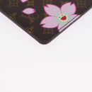 LOUIS VUITTON Monogram Cherry Blossom Etui Hand Mirror M92018 LV Auth 211142V-9