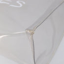 HERMES Kelly Hand Bag Vinyl Clear Gold Auth 211146-10