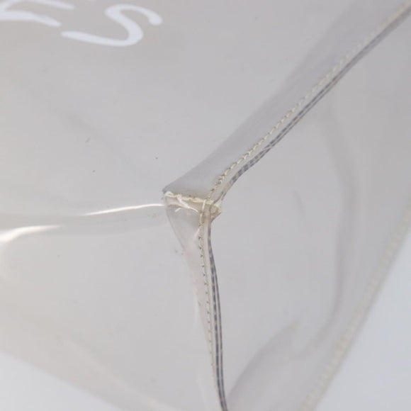 HERMES Kelly Hand Bag Vinyl Clear Gold Auth 211146