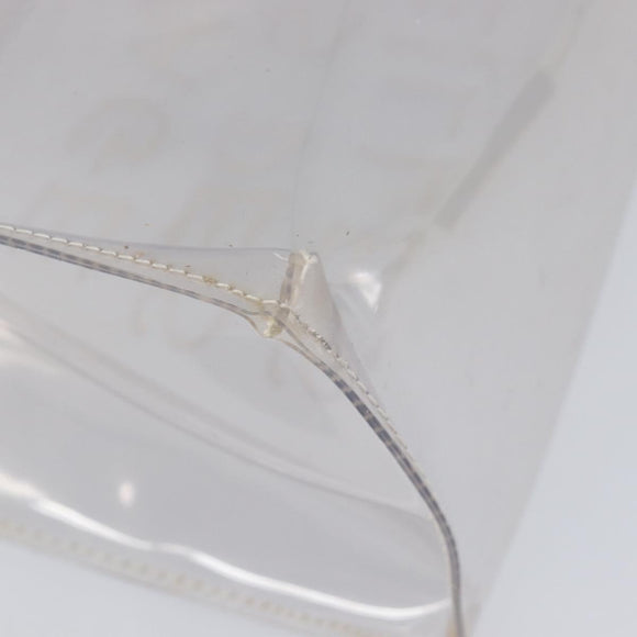 HERMES Kelly Hand Bag Vinyl Clear Gold Auth 211146