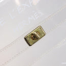 HERMES Kelly Hand Bag Vinyl Clear Gold Auth 211146-15
