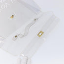 HERMES Kelly Hand Bag Vinyl Clear Gold Auth 211146-16