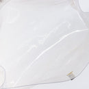 HERMES Kelly Hand Bag Vinyl Clear Gold Auth 211146-17