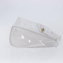 HERMES Kelly Hand Bag Vinyl Clear Gold Auth 211146-4