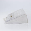HERMES Kelly Hand Bag Vinyl Clear Gold Auth 211146-5