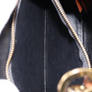 LOEWE Joyce Small Chain Shoulder Bag Leather Brown Gold Auth 211154V-23