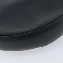 LOEWE Joyce Small Chain Shoulder Bag Leather Black Silver Auth 211155M-11
