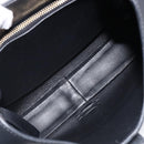LOEWE Joyce Small Chain Shoulder Bag Leather Black Silver Auth 211155M-17