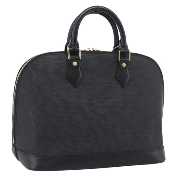 LOUIS VUITTON Epi Alma Hand Bag Noir Black M52142 LV Auth 211166V