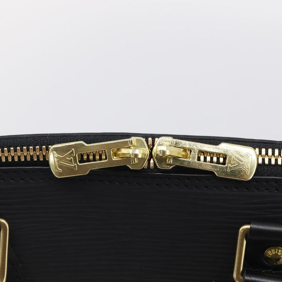 LOUIS VUITTON Epi Alma Hand Bag Noir Black M52142 LV Auth 211166V