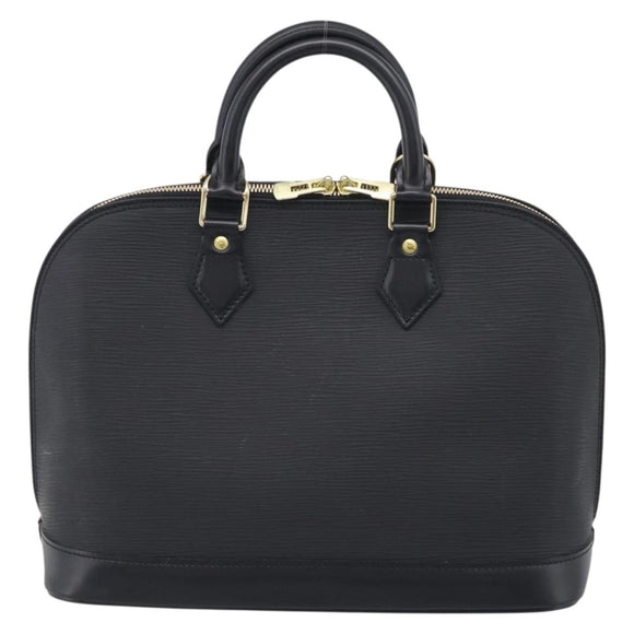 LOUIS VUITTON Epi Alma Hand Bag Noir Black M52142 LV Auth 211166V