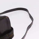 Christian Dior Trotter Canvas Shoulder Bag Beige Gold Auth 211168-8