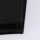 Salvatore Ferragamo Hand Bag Satin Black Gold Auth 211170A-12