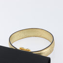Salvatore Ferragamo Hand Bag Satin Black Gold Auth 211170A-8