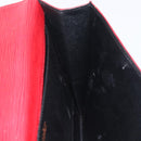 LOUIS VUITTON Epi Jena Clutch Bag Red M52727 LV Auth 211175-16