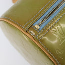 LOUIS VUITTON Monogram Vernis Bedford Hand Bag Baby Blue M91007 LV Auth 211176A-15