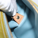 LOUIS VUITTON Monogram Vernis Bedford Hand Bag Baby Blue M91007 LV Auth 211176A-12