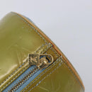 LOUIS VUITTON Monogram Vernis Bedford Hand Bag Baby Blue M91007 LV Auth 211176A-8
