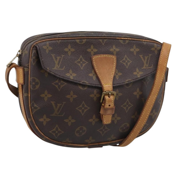 LOUIS VUITTON Monogram Jeune Fille MM Shoulder Bag M51226 LV Auth 211178
