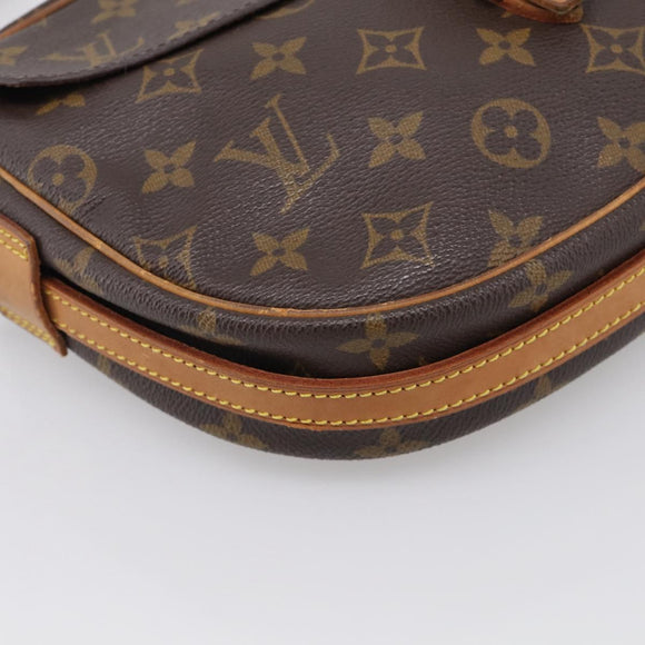 LOUIS VUITTON Monogram Jeune Fille MM Shoulder Bag M51226 LV Auth 211178