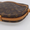 LOUIS VUITTON Monogram Jeune Fille MM Shoulder Bag M51226 LV Auth 211178-12