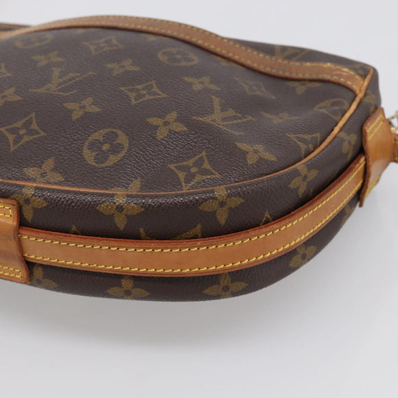 LOUIS VUITTON Monogram Jeune Fille MM Shoulder Bag M51226 LV Auth 211178