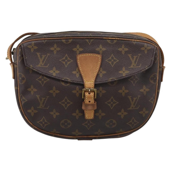 LOUIS VUITTON Monogram Jeune Fille MM Shoulder Bag M51226 LV Auth 211178