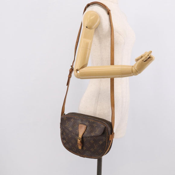 LOUIS VUITTON Monogram Jeune Fille MM Shoulder Bag M51226 LV Auth 211178