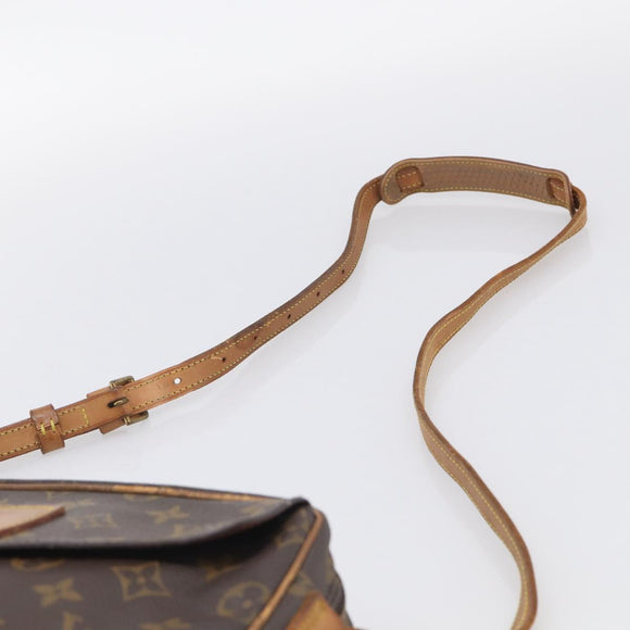 LOUIS VUITTON Monogram Jeune Fille MM Shoulder Bag M51226 LV Auth 211178