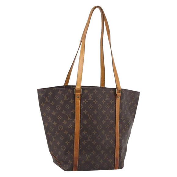 LOUIS VUITTON Monogram Sac Shopping Tote Bag M51108 LV Auth 211179