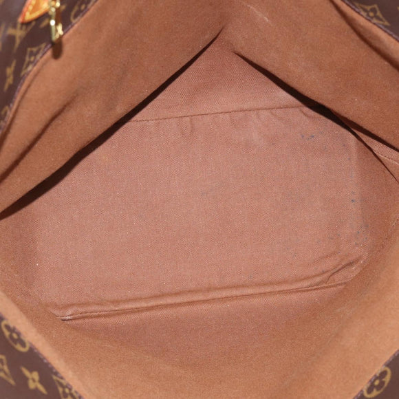 LOUIS VUITTON Monogram Sac Shopping Tote Bag M51108 LV Auth 211179