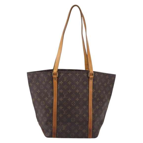 LOUIS VUITTON Monogram Sac Shopping Tote Bag M51108 LV Auth 211179