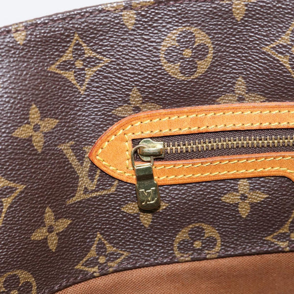 LOUIS VUITTON Monogram Sac Shopping Tote Bag M51108 LV Auth 211179