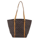 LOUIS VUITTON Monogram Sac Shopping Tote Bag M51108 LV Auth 211179-3