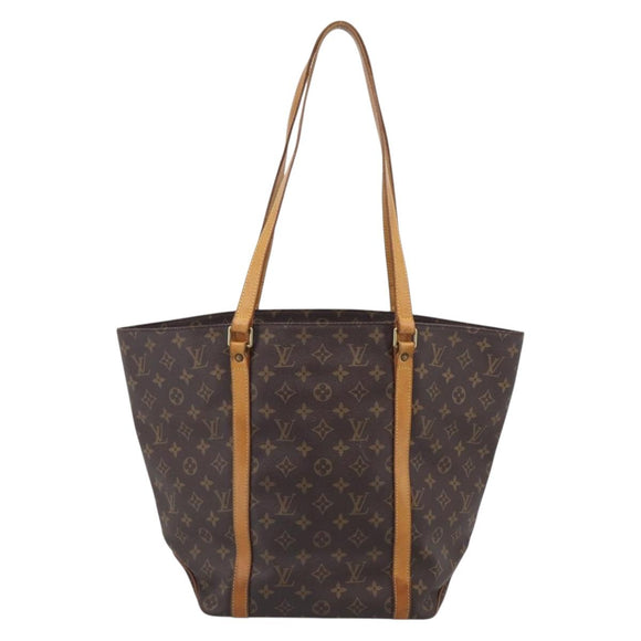 LOUIS VUITTON Monogram Sac Shopping Tote Bag M51108 LV Auth 211179