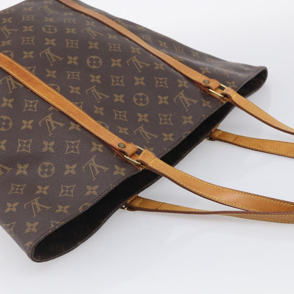 LOUIS VUITTON Monogram Sac Shopping Tote Bag M51108 LV Auth 211179