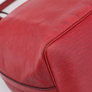 LOUIS VUITTON Epi Petit Noe Shoulder Bag Red M44107 LV Auth 211180-11