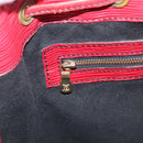 LOUIS VUITTON Epi Petit Noe Shoulder Bag Red M44107 LV Auth 211180-18