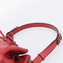 LOUIS VUITTON Epi Petit Noe Shoulder Bag Red M44107 LV Auth 211180-8