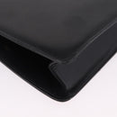 Christian Dior Shoulder Bag Leather Black Gold Auth 211182A-10